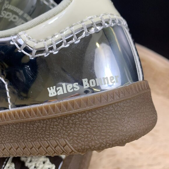New Adidas Samba x Wales Bonner Silver Metallic Women Sneaker - Picture 5 of 7